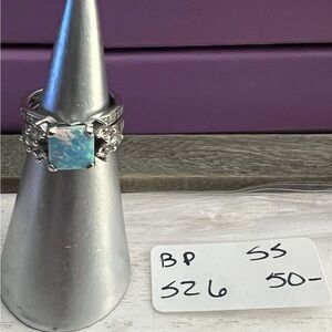 Sz 6 GOGO Opal Sterling Silver